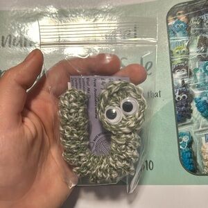 Handmade Crochet Worry Worm